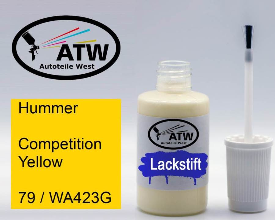 Hummer, Competition Yellow, 79 / WA423G: 20ml Lackstift, von ATW Autoteile West.